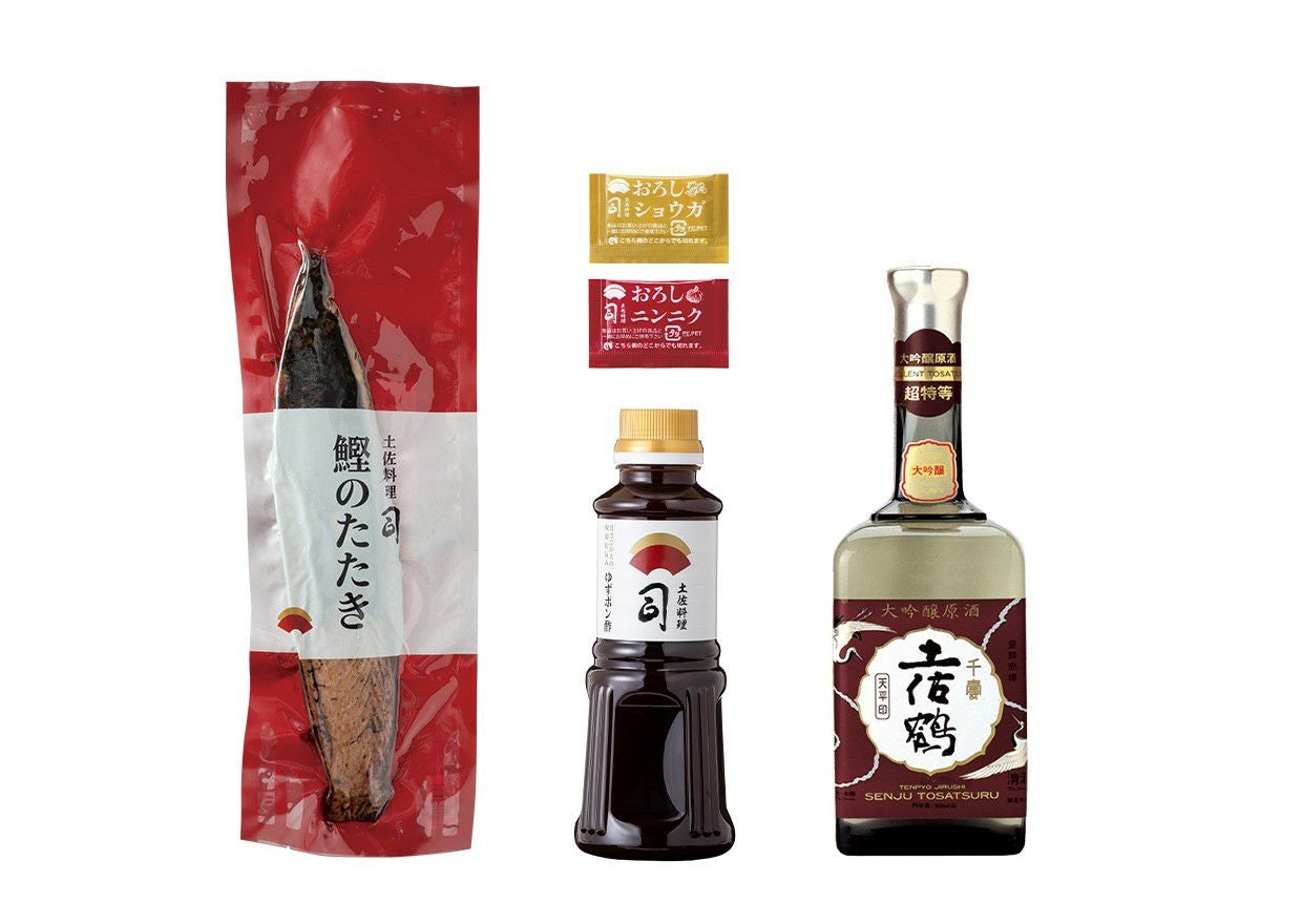 鰹たたき・天平セット（500ml)【送料込】 | 土佐料理 司[つかさ]・祢保