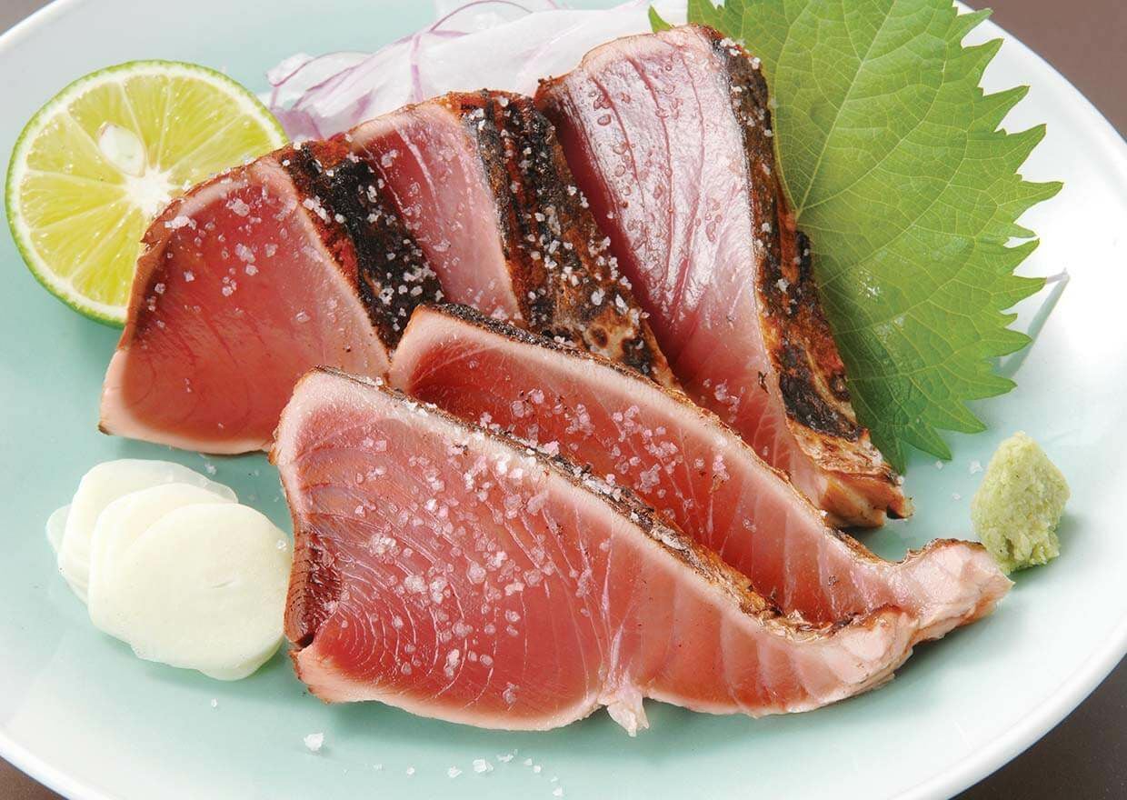 旅サラダで紹介！〕塩たたき1節セット | 土佐料理 司[つかさ]・祢保希