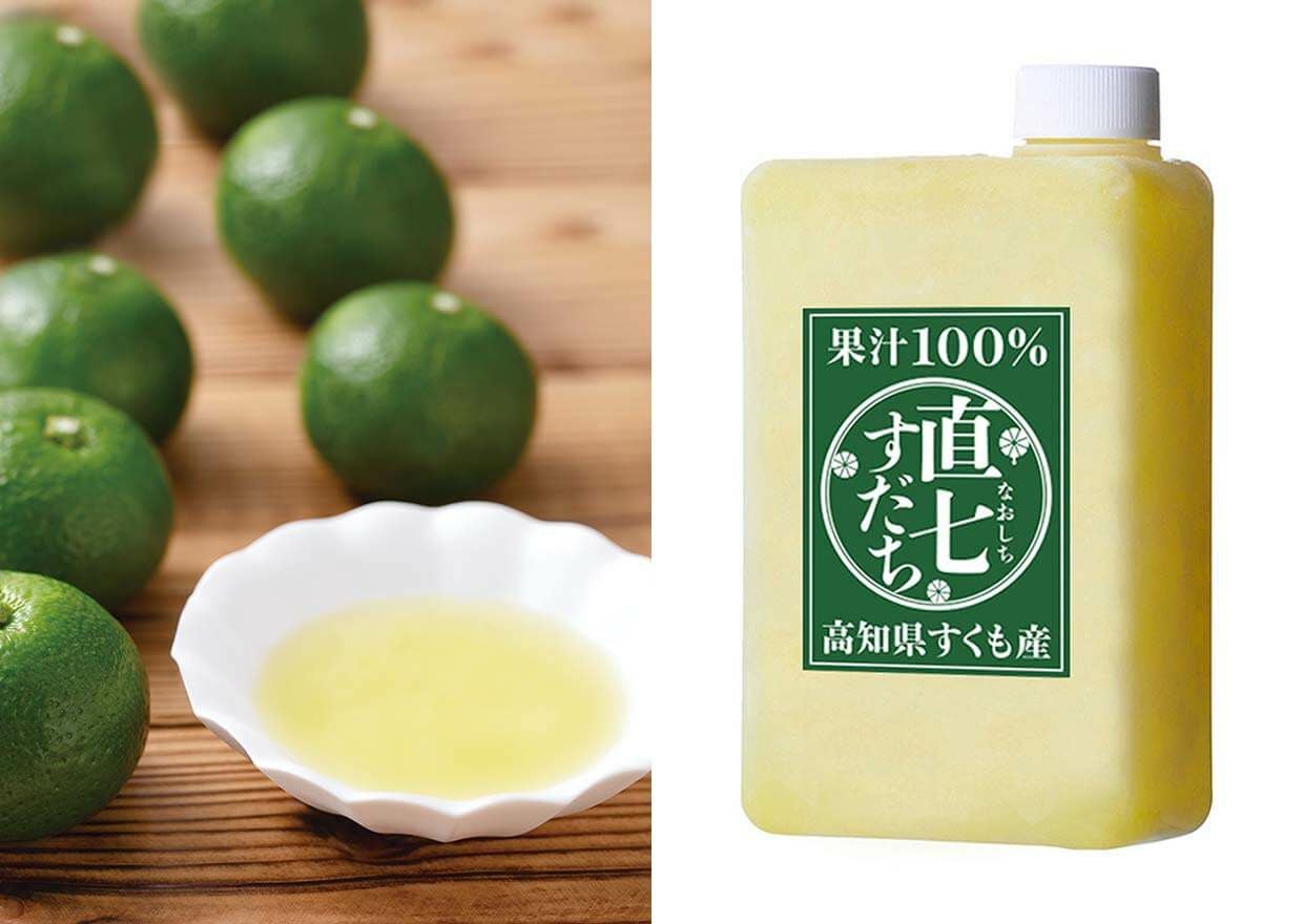 直七すだち 果汁1kg（送料別） | 土佐料理 司[つかさ]・祢保希[ねぼけ